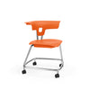 Ruckus Stack Chair 18" Guest Chair, Cafe Chair, Stack Chair, Classroom Chairs KI Casters Frame Color Chrome Shell Color Nemo