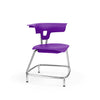 Ruckus Stack Chair 18" Guest Chair, Cafe Chair, Stack Chair, Classroom Chairs KI Glides Frame Color Chrome Shell Color Mardi Gras