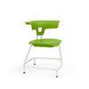 Ruckus Stack Chair 18" Guest Chair, Cafe Chair, Stack Chair, Classroom Chairs KI Glides Frame Color Cottonwood Shell Color Zesty Lime