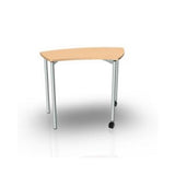 Shift+ Thumbprint Classroom Desk Student Desk VS America Convex Top 23 1/4" Laminate Color Beech