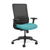SitOnIt Novo Highback Desk Chair | Home Office Edition | Meshback Home Office SitOnIt Frame Color Black Mesh Color Nickle Fabric Color Mainstream