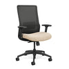SitOnIt Novo Highback Desk Chair | Home Office Edition | Meshback Home Office SitOnIt Frame Color Black Mesh Color Nickle Fabric Color Sandstorm