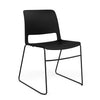 Sprout Wire Rod Chair Guest Chair, Cafe Chair SitOnIt Frame Color Black Plastic Color Black 