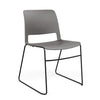 Sprout Wire Rod Chair Guest Chair, Cafe Chair SitOnIt Frame Color Black Plastic Color Slate 