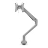 Unity G2 Mobile Single and Dual Monitor Arm Mobile Monitor Arms SitOnIt Frame Color Silver Single Arm 