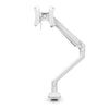 Unity G2 Mobile Single and Dual Monitor Arm Mobile Monitor Arms SitOnIt Frame Color White Single Arm 