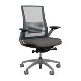 Vectra Highback Office Chair Office Chair, Conference Chair, Meeting Chair SitOnIt Mist Mesh Fabric Color Dust Fog Frame